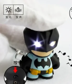 Llavero Batman con luz y sonido