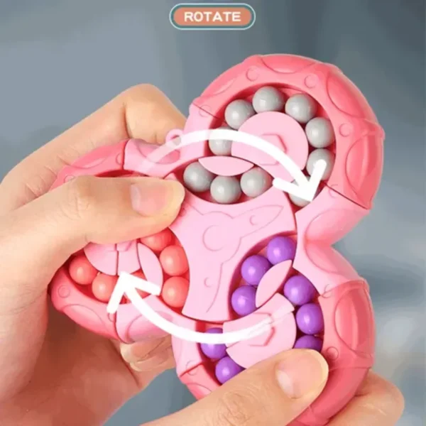 Spinner Triangle Rosado frijoles magicos