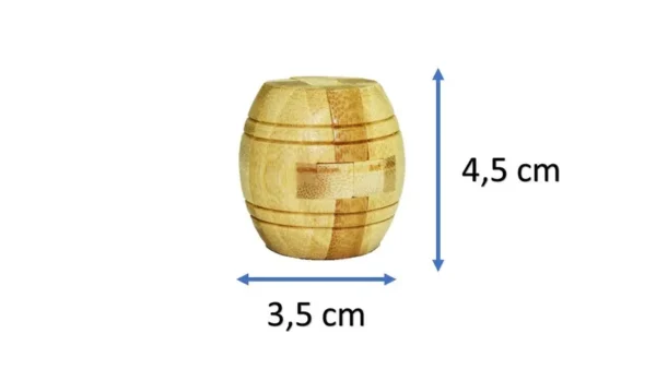 Rompecabezas 3D paquete por 4 en madera