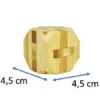 Rompecabezas 3D paquete por 4 en madera