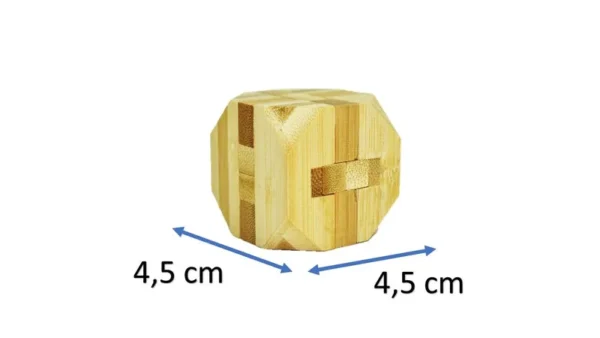 Rompecabezas 3D paquete por 4 en madera