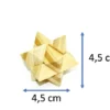 Rompecabezas 3D paquete por 4 en madera