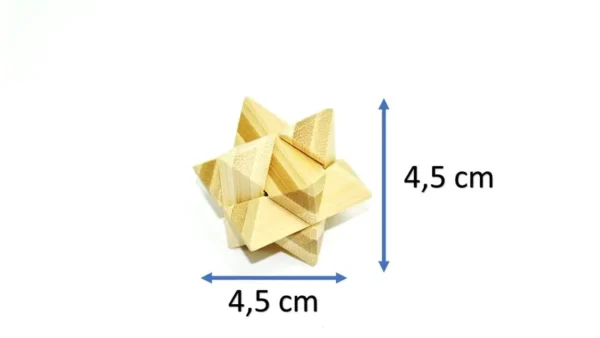 Rompecabezas 3D paquete por 4 en madera