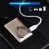 Anillo para celular con encendedor electrico