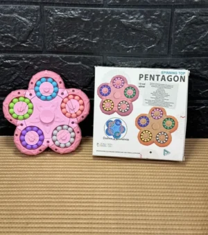 Sppiner frijoles magicos antiestres destreza mental pentagono