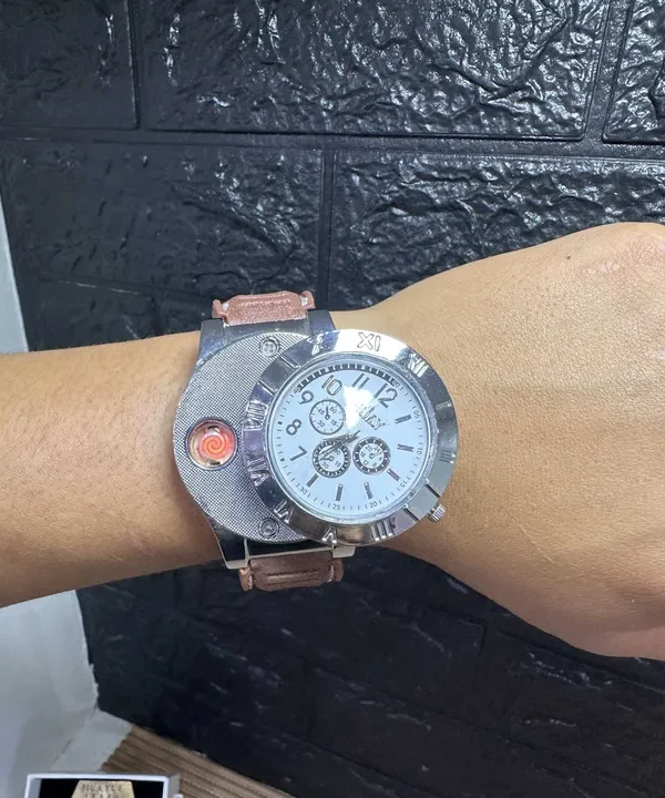 Reloj Encendedor Recargable con Cable USB