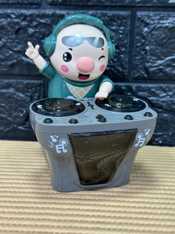 Cerdito DJ juguete para bebé