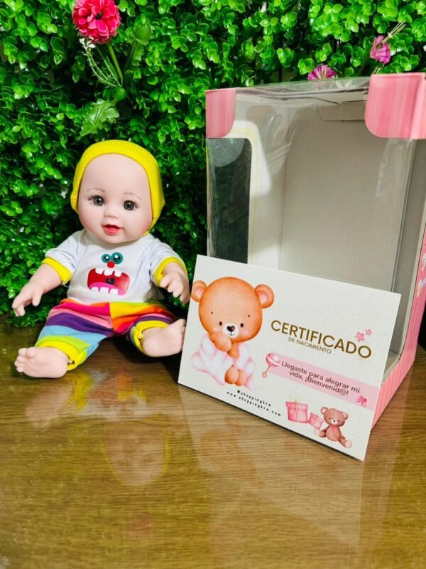 adfgdagadgadfgadfgadfgadf Muñeco de Vinilo 30 cm con Certificado de Nacimiento