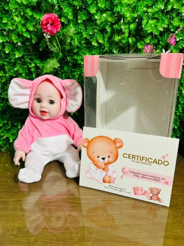 adfgdfg Muñeco de Vinilo 30 cm con Certificado de Nacimiento