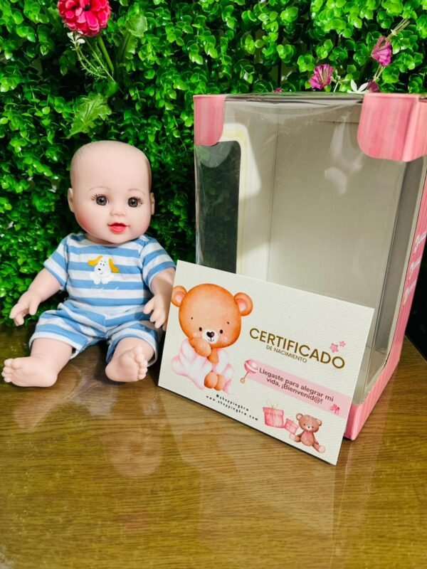 adgadfgadgadfgadfg Muñeco de Vinilo 30 cm con Certificado de Nacimiento
