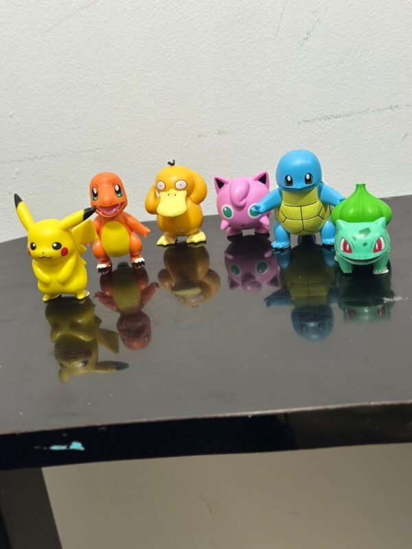 Colección Pokémon x6 Figuras
